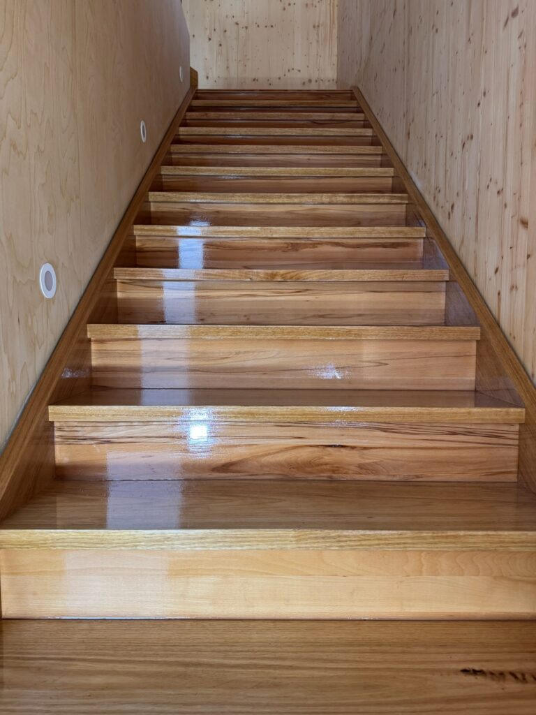 Stairs just coated (1)